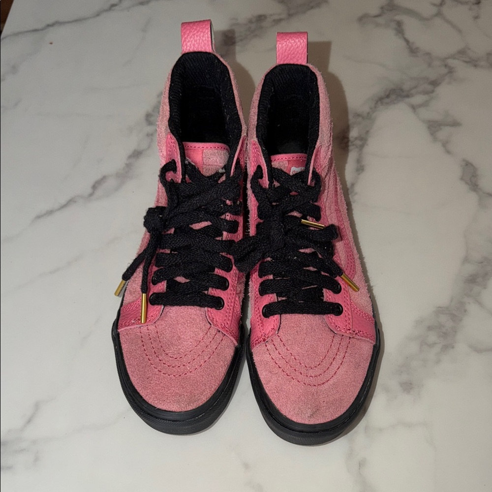 Vans Sk8-Hi Pink Suede Sneakers – High Top – Women’s Size 7.5